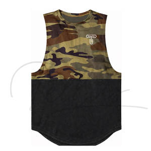 Camiseta sin Mangas con Estampado de Camuflaje de Diseño Personalizado para Hombre, Ropa Deportiva Transpirable, Camiseta Táctica Elástica sin Mangas - Product Image 4