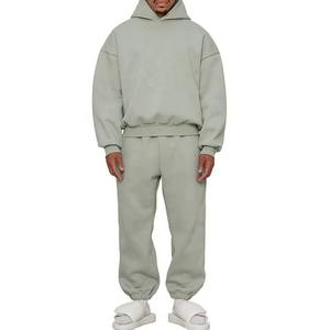 เสื้อฮู้ดดี้ผู้ชาย ผ้าฝ้าย 100% ทรงหลวม ไหล่ตก แบบกล่อง  ไม่มีลาย  น้ำหนัก 500 กรัม  ไซส์ใหญ่พิเศษ สำหรับผู้ชาย - Product Image 3