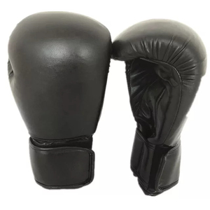 Gants de boxe MMA en gros en similicuir avec fermeture auto-agrippante, support de poignet, évacuation de l'humidité, protection UV, personnalisables pour l'entraînement et le combat - Product Image 1
