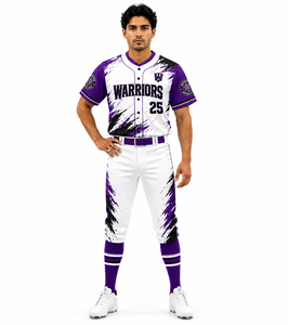 Uniformes de Béisbol Personalizados OEM para Hombres y Jóvenes, Camisetas de Béisbol Sublimadas con Pantalones, Conjunto de Ropa de Béisbol Profesional para Equipos - Product Image 3