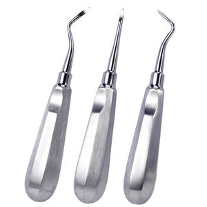 Élévateurs dentaires de qualité supérieure pour chirurgie dentaire, modèle Bernard Spade, à pointe concave et courbée, en acier inoxydable, instrument dentaire - Product Image 2