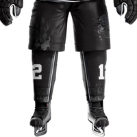Uniformes Deportivos para Equipos, Camisetas y Pantalones de Hockey sobre Hielo 100% Poliéster Estampados para Práctica, Venta al Por Mayor, Nombres de Equipos Personalizados, Transpirables y de Secado Rápido