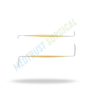 Retractor Nasal de Doble Extremo Cerkes de 15 cm, Instrumento Quirúrgico para Rinoplastia, Herramienta ORL - Product Image 3