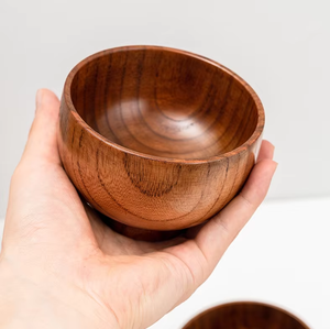 Tazón de Postre de Madera de Acacia, Plato para Postre, Tazón para Desayuno, Ensaladas y Bocadillos, Tazón de Postre de Madera con Logotipo Personalizado - Product Image 5