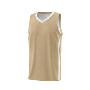 Camiseta de Baloncesto Unisex Verde con Cuello en V, Sin Mangas, Malla Transpirable, Corte Regular para Adultos, Color Sólido para Todas las Temporadas - Product Image 2