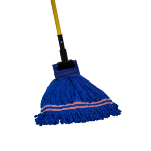 Factory Wholesale Mini Heavy Duty Cotton Mop Head Refill Self-Wringer Sustainable Commercial Industrial Wet Floor Cleaning - Product Image 5