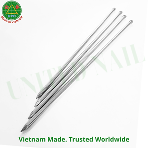 11.6 Inch Smooth Shank Type Steel <b>Nails</b> with Checkered Head for Construction from Vietnam Factory | clavo de uso general - Product Image 2