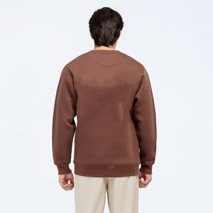 Sudadera de cuello redondo con estampado 3D en relieve estilo Hip Hop Streetwear, sin cordón, de peso pesado, uniforme de hockey juvenil personalizado para entrenamiento, sin capucha. - Product Image 3