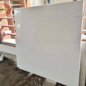 Losas de Mármol Calcita Blanco Lechoso Procesadas en Fábrica, Modernas, Pulidas y Afiladas, 24x24, Impermeables, Duraderas, Ecológicas, de Larga Duración - Product Image 3