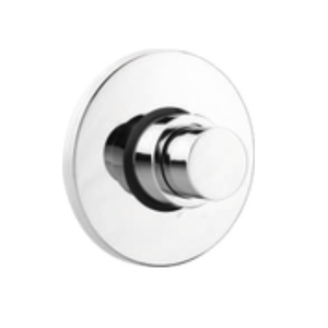 Robinet de lavabo 9291 Metropole avec douchette à bascule et plaque ronde 25mm pour salles de bain, appartements et villas - Product Image 1