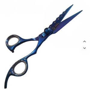 Barber Razor Scissors 6 Inch Stainless Steel Hairdressing Scissors Cutting Professional Barber Razor Shear for Men - Product Image 1