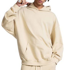 Survêtements personnalisés pour hommes et femmes, sweats à capuche épais 500 GSM 350 GSM en molleton polyester/coton brodé, et shorts amples - Product Image 6