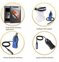 Máquina de Ultrasonido Veterinaria Portátil Inalámbrica Wifi BestScan S9 con Sonda Lineal Rectal Doppler a Color para Caballos y Vacas