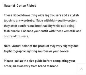 Pantalon de survêtement en molleton noir pour femme, coupe large, décontracté, avec cordon de serrage, taille mi-haute, ample, tricoté, longueur intégrale, pour la détente - Product Image 6