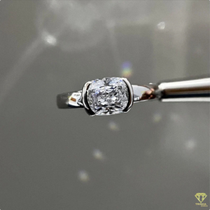 Stunning Cushion Cut <b>Solitaire</b> <b>Ring</b> Designed With Clean Lines And Exceptional Light Reflection For Everyday Luxury - Product Image 6