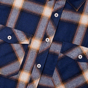 Nouvelle Arrivée Chemises Décontractées en Flanelle pour Hommes 100% Coton Sur Mesure Ajustables Fabriquées en Usine Séchage Rapide Respirantes Manches Longues - Product Image 3