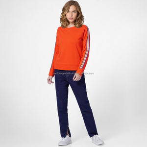 Nardon Apparel High Quality Women's Casual Solid Long Sleeve Hoodies Oversize Crop Pullover Sweatshirt Stand <b>Collar</b> Winter Lined - Product Image 1