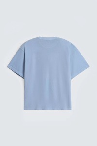 T-shirt Homme Oversize Cropped en Coton Lourd 100% Anti-Plis avec Logo Graphique Personnalisé Style Streetwear Coupe Ample - Product Image 6