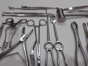 ชุดเครื่องมือผ่าตัดกระดูกขั้นพื้นฐาน 25 ชิ้น ทำจากเหล็กกล้าไร้สนิม สำหรับการผ่าตัดกระดูกหักและการผ่าตัดกระดูกทั่วไป - Product Image 5