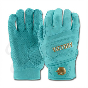Guantes de Bateo de Béisbol OEM al por Mayor, Ajuste Personalizado, Palma de Cuero, Antideslizantes, Proveedor de Guantes Deportivos Transpirables de Cuero - Product Image 5