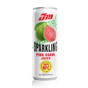 Etiqueta privada 330ml Bebida de jugo de guayaba espumoso Fábrica de Vietnam OEM/ODM Bebida carbonatada Extensiones de pestañas MOQ bajo - Product Image 1