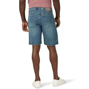 Shorts en jean pour homme de qualité supérieure, motif uni, respirant, bonne qualité, jeans courts en coton, coupe droite, prix bas - Product Image 6