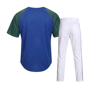 Trendy Blue Men's <b>Baseball</b> Jersey Pants Silk Screen Printing 100%Polyester Elastic Waist Quick Dry Front Logo Short High Quality - Product Image 2