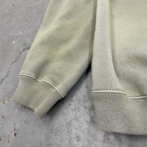 Custom Men's Two-Piece Jogging Tracksuit Acid Washed Sun Faded Sweat Suit with Plus Size Hoodie and Shorts - Product Image 5