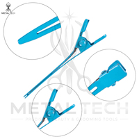 Pinces de sectionnement professionnelles multicolores pour cheveux, pinces antidérapantes, accessoires de coiffure pour salon, outils durables