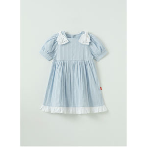 Vestido Estilo Coreano OZKIZ para Niñas, 100% Algodón Chifón, Moda de Verano para Niñas de 2 a 6 Años, Venta al Por Mayor - Product Image 1
