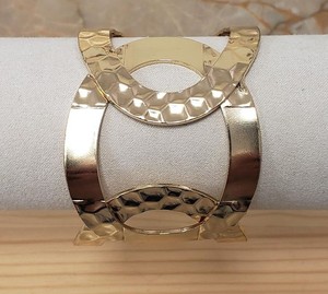 Antique Finished Floral Brass Cuff Stack Wedding Party Festive <b>Adjustable</b> Vintage Chunky Bangle Boho Statement Jewelry <b>Bracelet</b> - Product Image 5