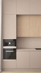 Ensemble de meubles de cuisine modulaires en bois de bouleau entièrement équipés SANYANG, meubles de rangement, design moderne complet, facile à nettoyer - Product Image 2