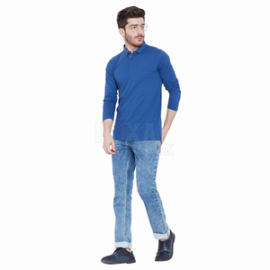 OEM personalizado al por mayor Fitness 2024 hombres Polo camisetas de secado rápido de algodón de manga corta ropa deportiva Logo opciones y diseño - Product Image 5