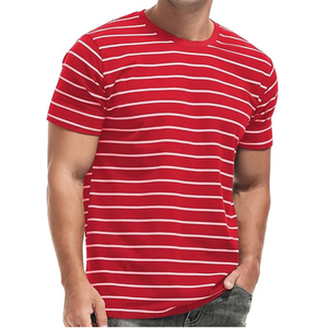 Camiseta de algodón lisa de alta calidad para hombre - Product Image 1