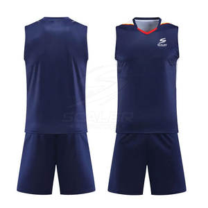 Uniforme de volley-ball confortable et résistant, conçu pour les matchs de volley-ball en salle et en extérieur - Product Image 2