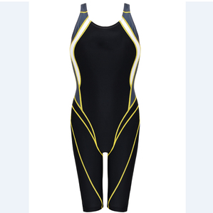 Traje de Baño Deportivo Personalizado de Moda para Mujer, Traje de Baño de Una Pieza de Nailon y Elastano de Secado Rápido UPF50+ Sin Mangas para Playa, Venta al por Mayor - Product Image 5