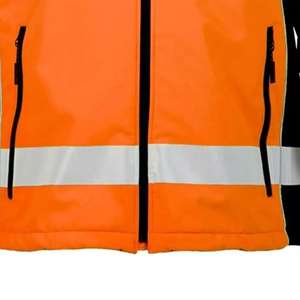 High Quality ANSI Class 2 Reflective Waterproof Winter <b>Worker</b> Safety <b>Jacket</b> with Custom Logo OEM Brand Wholesale - Product Image 3