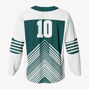 เสื้อฮอกกี้น้ำแข็งสั่งทำคุณภาพสูง 100% ผลิตโดยผู้ผลิตชั้นนำ ดีไซน์โดดเด่น พิมพ์ลายแบบ Sublimation - Product Image 4