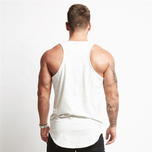Camiseta sin Mangas de Algodón para Hombre, Personalizable con Logotipo, Transpirable, de Secado Rápido, Ecológica, Informal, para Correr, Gimnasio y Fitness, de Pakistán - Product Image 4