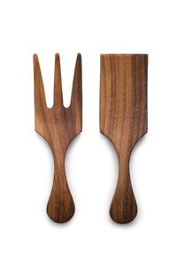 Juego de Cucharas de Madera Ecológicas Hechas a Mano, Estilo Clásico, Cucharas para Servir la Cena, Artesanía Tradicional, Regalo Perfecto - Product Image 6