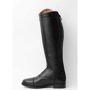 Bota de Montar para Caballo, de Cuero Sintético de Color Sólido, Protección Completa para Montar a Caballo - Product Image 6
