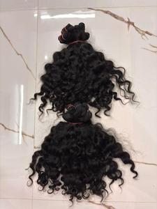 Raw Indian Burmese <b>Curly</b> Human Hair Bundles – 100% Unprocessed Temple Hair <b>Extensions</b> - Product Image 6