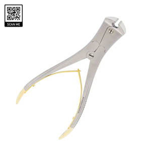 Pince orthopédique manuelle pour la coupe de fils, réutilisable, robuste, autoclavable, pour l'extraction de broches osseuses, instruments de précision pour la pliage et la coupe - Product Image 2