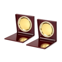 Plaques de récompense en bois faites à la main, boîte de présentation de médailles, trophée en bois massif de qualité supérieure, gravure laser, récompenses d'entreprise rouges, sports