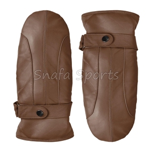 Mitaines d'hiver imperméables et isolées en cuir, gants de sport pour garçons, filles, jeunes, snowboard, ski, mitaines pour tout-petits - Product Image 2