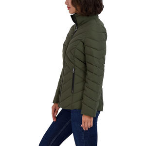 Latest Womens Lightweight Regular <b>Waterproof</b> Hooded Puffer <b>Jacket</b> Warm Breathable OEM <b>Winter</b> Coat Quick Dry Custom Made - Product Image 4