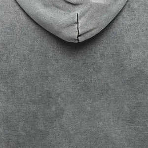 เสื้อฮู้ดดี้สตรีทแวร์ขนาดใหญ่พิเศษ ดีไซน์แบบฟอกสีด้วยเทคนิค Acid Wash ผลิตจากผ้าฝ้ายคุณภาพพรีเมียม - Product Image 4