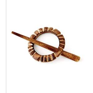 Accesorios para el Cabello de Lujo Hechos a Mano para Mujer, Palillo para el Cabello de Madera Natural Ecológico, Artesanías de Bambú y Madera - Product Image 1