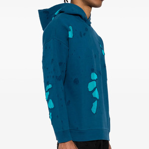 Sudadera con Capucha de Dibujos Animados Dressed To Impress para Hombre, Sudadera de Punto Azul Extra Grande, Estilo Casual de Otoño con Logotipo Estampado en la Parte Delantera - Product Image 2