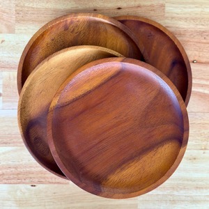 Assiette en bois d'ébène africain, assiette à fruits secs chinois, assiette à dessert, assiette à collation, vaisselle - Product Image 5